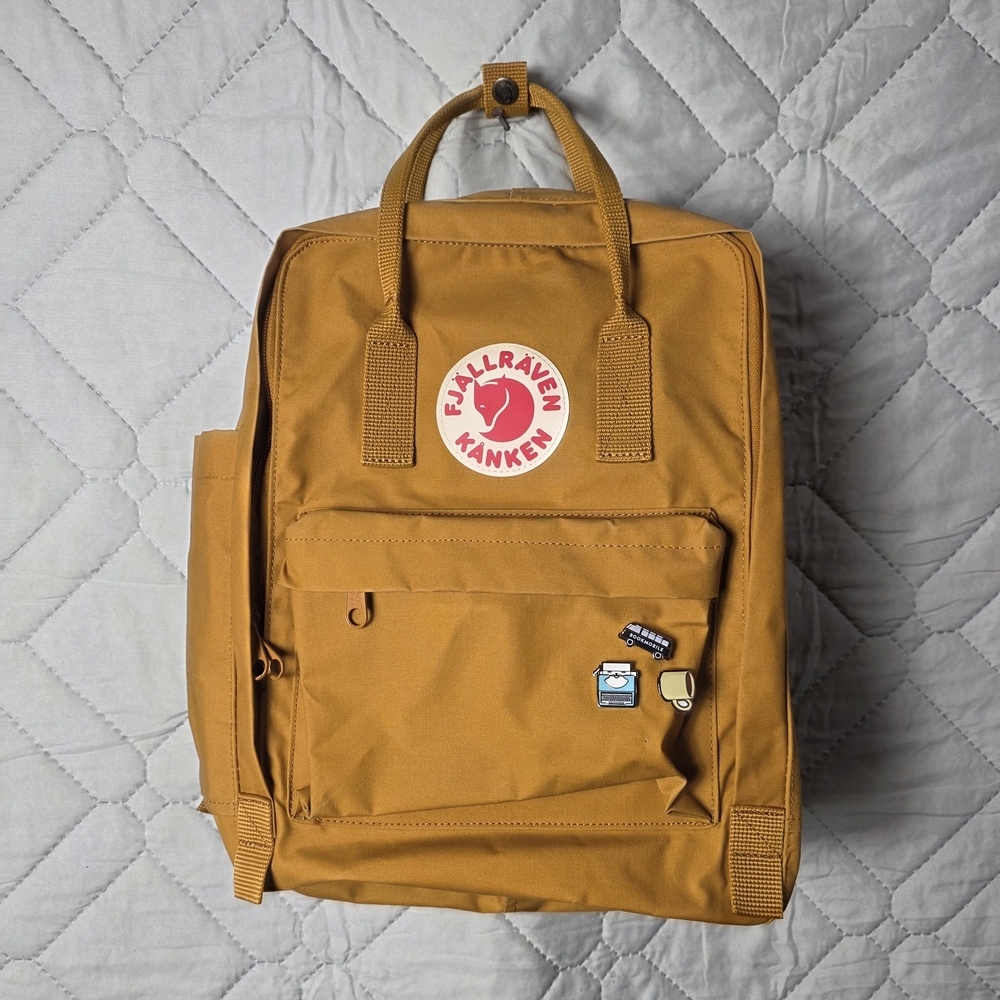 Fjallraven Kanken Backpack in Mustard Yellow